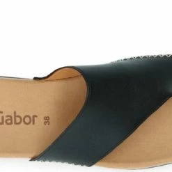 Gabor 03.700.27 Dames Slippers - Zwart - Maat 38 -dames-schoenen Verkoop 550x316 10