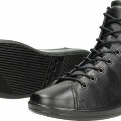 ECCO SOFT 2.0 Dames Veterboot - Zwart - Maat 38 -dames-schoenen Verkoop 550x317