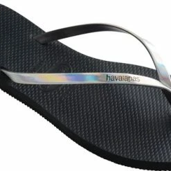 Havaianas You Metallic Unisex Slippers - New Graphite - Maat 39/40 -dames-schoenen Verkoop 550x320 1