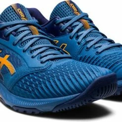 ASICS Netburner Ballistic Ff 3 - Sportschoenen - Volleybal - Indoor - Blauw/oranje 9 ASICS Netburner Ballistic Ff 3 - Sportschoenen - Volleybal - Indoor - Blauw/oranje -dames-schoenen Verkoop 550x322 5