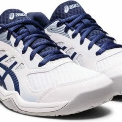 ASICS Upcourt 5 Dames - Sportschoenen - Volleybal - Indoor - Wit/blauw 9 ASICS Upcourt 5 Dames - Sportschoenen - Volleybal - Indoor - Wit/blauw -dames-schoenen Verkoop 550x324 2