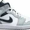 Nike Air Jordan 1 Mid Light Smoke Grey Anthracite 554724-078 Maat 40 Grijs