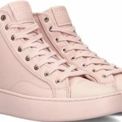 Guess - Maat 36 - Invyte Hoge Sneakers - Leren Sneaker - Dames - Roze -dames-schoenen Verkoop 550x328 10