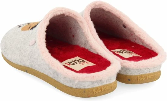 Hot Potatoes Dundalk Sloffen Dames - Grijs - Maat 40 5 Hot Potatoes Dundalk Sloffen Dames - Grijs - Maat 40 - Afbeelding 5