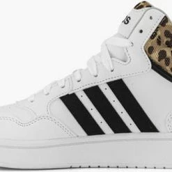 Adidas Hoops 3.0 Mid Sneakers Dames Wit -dames-schoenen Verkoop 550x333 4