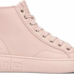 Guess - Maat 36 - Invyte Hoge Sneakers - Leren Sneaker - Dames - Roze -dames-schoenen Verkoop 550x334 11