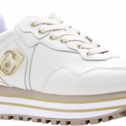 Liu Jo Maxi Wonder 01 Lage Sneakers - Leren Sneaker - Dames - Wit - Maat 37 -dames-schoenen Verkoop 550x336 1