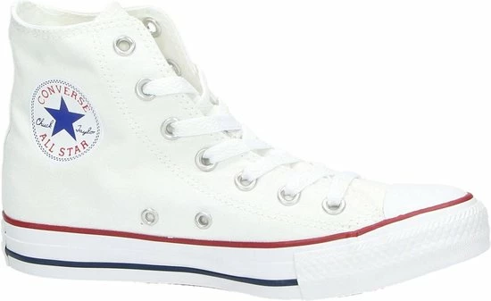 Converse Chuck Taylor All Star Sneakers Hoog Unisex - Optical White - Maat 41 13 Converse Chuck Taylor All Star Sneakers Hoog Unisex - Optical White - Maat 41 - Afbeelding 13