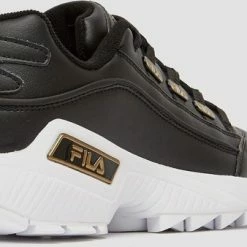 Fila Hometown Sneakers Zwart/Goud Dames - Maat 39
