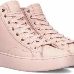 Guess - Maat 36 - Invyte Hoge Sneakers - Leren Sneaker - Dames - Roze -dames-schoenen Verkoop 550x339 9