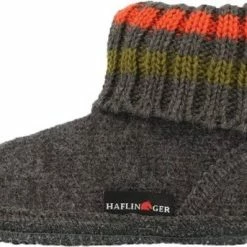 Haflinger Paul Antraciet Pantoffels Uniseks -dames-schoenen Verkoop 550x343 8