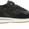 Floris Van Bommel 85351 Lage Sneakers - Leren Sneaker - Dames - Groen - Maat 41