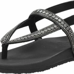 Skechers Arch Fit Meditation Vegan Sandalen Zwart - Maat 40 -dames-schoenen Verkoop 550x346 6