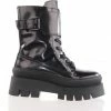 Bronx Evi-ann 47426 Enkelboots - Enkellaarsjes - Dames - Zwart - Maat 39