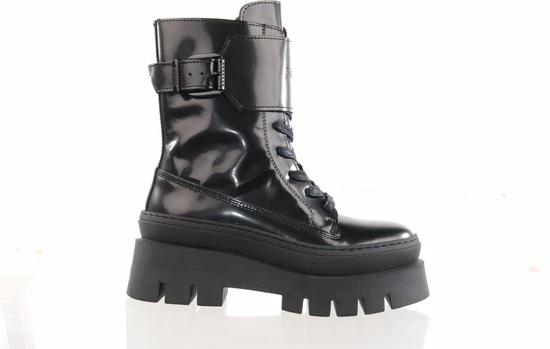 Bronx Evi-ann 47426 Enkelboots - Enkellaarsjes - Dames - Zwart - Maat 39 1 Bronx Evi-ann 47426 Enkelboots - Enkellaarsjes - Dames - Zwart - Maat 39