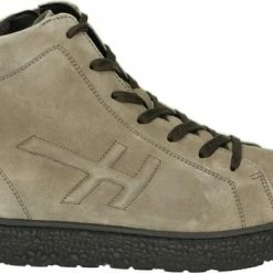 Hartjes Vrouwen Suède Hoge Sneakers / Damesschoenen 172.1422 - Beige - Maat 38 -dames-schoenen Verkoop 550x350 8