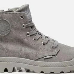 Palladium Pampa Zip Dames Veterboot - Grijs - Maat 40 -dames-schoenen Verkoop 550x353 2