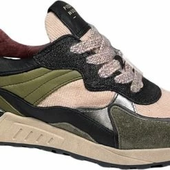 Dames Sneakers Piedi Nudi 2507-11.01pn Nebel /rosa Khaki - Maat 42 -dames-schoenen Verkoop 550x353 4
