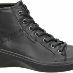 Ecco Soft 7 Wedge Dames Veterboot - Zwart - Maat 43 -dames-schoenen Verkoop 550x354 10