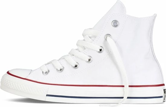 Converse Chuck Taylor All Star Sneakers Hoog Unisex - Optical White - Maat 41 2 Converse Chuck Taylor All Star Sneakers Hoog Unisex - Optical White - Maat 41 - Afbeelding 2