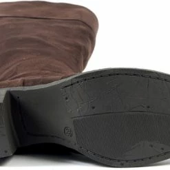 Gabylou - Laarzen Voor Brede Kuiten XL - Model Nathalie - Donkerbruin MF, Maat 41 -dames-schoenen Verkoop 550x355 4