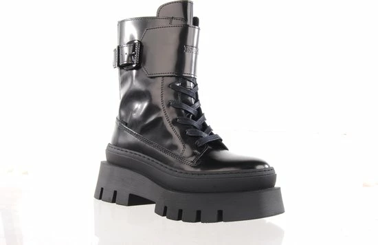 Bronx Evi-ann 47426 Enkelboots - Enkellaarsjes - Dames - Zwart - Maat 39 2 Bronx Evi-ann 47426 Enkelboots - Enkellaarsjes - Dames - Zwart - Maat 39 - Afbeelding 2