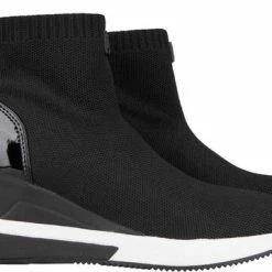 Michael Kors Skyler Dames Sneakers - Zwart - Maat 40 -dames-schoenen Verkoop 550x359 10