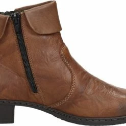 Rieker Enkellaarsjes Cognac - Maat 41 -dames-schoenen Verkoop 550x359 7