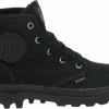 Palladium - Dames Veterschoenen Pampa Hi - Zwart - Maat 39