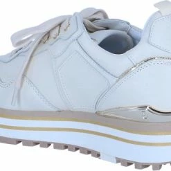 Liu Jo Maxi Wonder 01 Lage Sneakers - Leren Sneaker - Dames - Wit - Maat 37 -dames-schoenen Verkoop 550x361 6