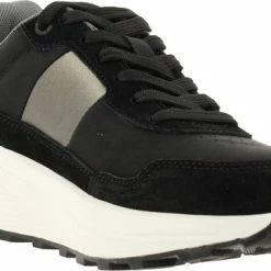 Björn Borg R1320 MET W Zwart Goud Sneakers Dames (2241632504-0908) -dames-schoenen Verkoop 550x362 1