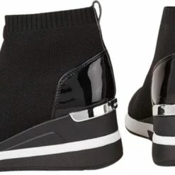 Michael Kors Skyler Dames Sneakers - Zwart - Maat 40 -dames-schoenen Verkoop 550x362 11