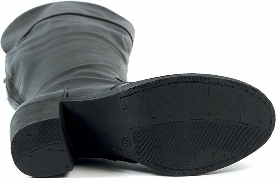 Gabylou - Laarzen Voor Brede Kuiten XL - Model Nathalie - Black, Maat 39 8 Gabylou - Laarzen Voor Brede Kuiten XL - Model Nathalie - Black, Maat 39 - Afbeelding 8