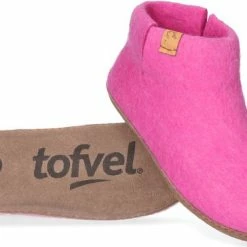 Tofvel Pantoffels Roze Schapenwol - Maat 41 -dames-schoenen Verkoop 550x364 5