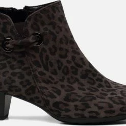 Gabor - Dames Enkellaarsjes - Donkergrijs