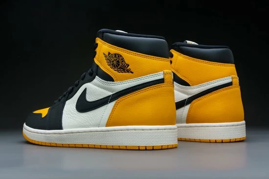 Nike Air Jordan 1 Retro High OG Yellow Toe 555088-711 Maat 43 GEEL 8 Nike Air Jordan 1 Retro High OG Yellow Toe 555088-711 Maat 43 GEEL - Afbeelding 8