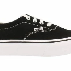 Vans Doheny Platform Canvas Dames Sneakers - Black/White - Maat 37 -dames-schoenen Verkoop 550x366 43