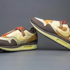 Nike Air Max 1 Travis Scott Cactus Jack Baroque Brown DO9392-200 Maat 42.5 BRUIN -dames-schoenen Verkoop 550x366 85
