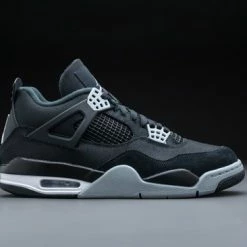 Nike Air Jordan 4 Retro SE Black Canvas DH7138-006 Maat 46 ZWART