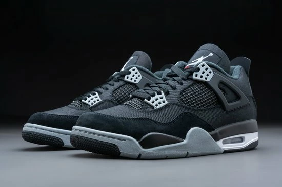 Nike Air Jordan 4 Retro SE Black Canvas DH7138-006 Maat 46 ZWART 5 Nike Air Jordan 4 Retro SE Black Canvas DH7138-006 Maat 46 ZWART - Afbeelding 5