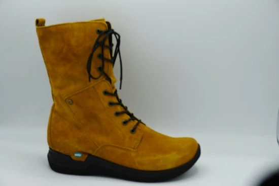 Wolky Veterschoenen Zigzag Donker Oker Suede 9 Wolky Veterschoenen Zigzag Donker Oker Suede - Afbeelding 9