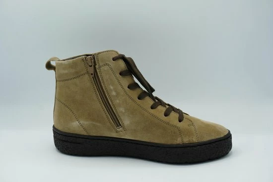 Hartjes Vrouwen Suède Hoge Sneakers / Damesschoenen 172.1422 - Beige - Maat 41 16 Hartjes Vrouwen Suède Hoge Sneakers / Damesschoenen 172.1422 - Beige - Maat 41 - Afbeelding 16