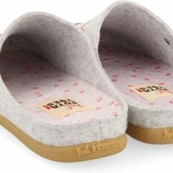 Hot Potatoes Sloffen - Maat 39 - Vrouwen - Grijs/roze -dames-schoenen Verkoop 550x369 5