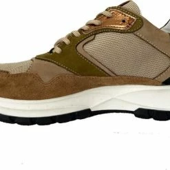 Red-Rag Red Rag Sneakers Dames - Lage Sneakers / Damesschoenen - Leer - 76858 - Beige Combi - Maat 40 -dames-schoenen Verkoop 550x371 2