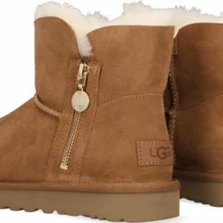 UGG W Bailey Zip Mini Vachtlaarzen - Warme Laarzen - Dames - Camel - Maat 40 -dames-schoenen Verkoop 550x372 10