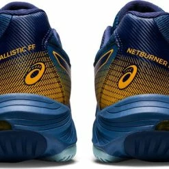 ASICS Netburner Ballistic Ff 3 - Sportschoenen - Volleybal - Indoor - Blauw/oranje 11 ASICS Netburner Ballistic Ff 3 - Sportschoenen - Volleybal - Indoor - Blauw/oranje -dames-schoenen Verkoop 550x372 13