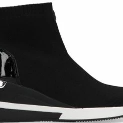 Michael Kors Skyler Dames Sneakers - Zwart - Maat 40 -dames-schoenen Verkoop 550x377 5
