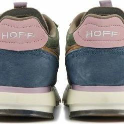 HOFF Sneakers Dames - Lage Sneakers / Damesschoenen - Suède - Goa - Groen Combi - Maat 41 -dames-schoenen Verkoop 550x381 9