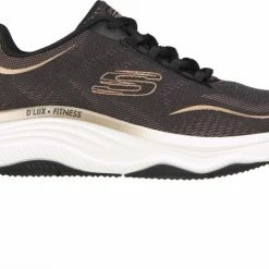 Skechers D'LUX FITNESS-PURE GLAM Dames Sneakers - Bruin - Maat 38