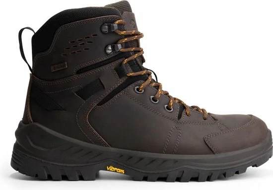 Travelin' Assens Dames Wandelschoenen - Watericht En Ademend - VIBRAM Zool - Bruin Leer - Maat 37 1 Travelin' Assens Dames Wandelschoenen - Watericht En Ademend - VIBRAM Zool - Bruin Leer - Maat 37